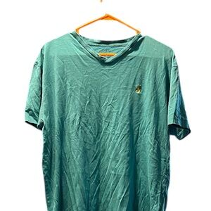Polo by Ralph Lauren Teal V-Neck Short Sleeve Shirt